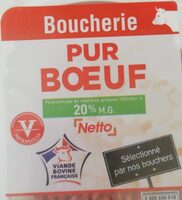Steak haché pur bœuf