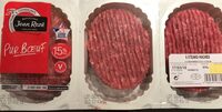 Jean Rozé Steak, viande hachée pur bœuf 15%