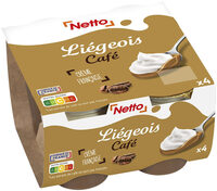 Liegeois saveur cafe 4x100g