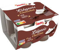 Liegeois chocolat 4x100g