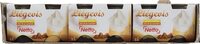 Liegeois saveur vanille sur lit de caramel 4x100g