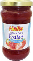 CONFITURE EXTRA de fraises ALLEGEE 50% fruits