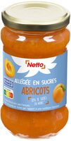 CONFITURE EXTRA d'abricots ALLEGEE 50% fruits
