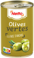 Boîte 270g Olives vertes à la farce d'anchois
