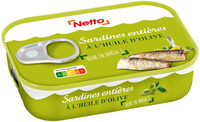 Sardines à l'huile d'olive 135g (1/5)