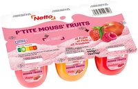 Mousse au FF aux fruits 6x74g