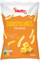 Soufflés croustillants goût fromage