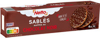 Sablé nappé noir - 195g