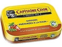 Sardines à la tomate et au pistou 115g