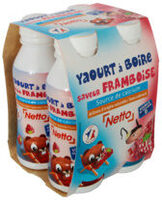 Yaourt à boire framboise