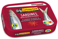 Sardines à l'huile d'olive et piments d'Espelette 115g