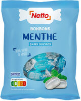 Bonbons sans sucres à l'arôme naturel de menthe - 150g