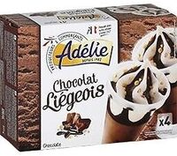 Coupe chocolat liégeois (G) x4 - 125mL