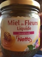 Miel de fleurs liquide doux et fruité