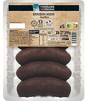 BOUDIN NOIR ANTILLAIS x5 300G IDS - massif TRAD (saisonnier hiver - octobre à avril)
