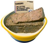 RILLETTES POULET ROTI 2.5KG TRAD - Massif LS