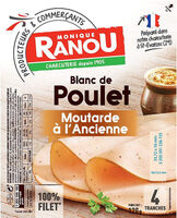Blanc de poulet sup moutarde a l'ancienne 4t 120g