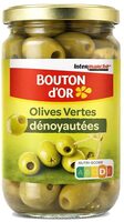 OLIVES VERTES DÉNOYAUTÉES bocal 160g