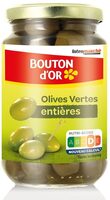 OLIVES VERTES ENTIÈRES bocal 200g