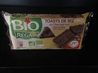 Toasts de riz nappés au chocolat noir BIO 100g