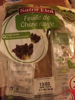 Feuille de chêne rouge