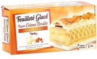 Feuilleté façon crème brûlée (G) - 650mL