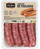 4 saucisses de toulouse