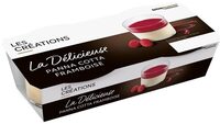 PANNA COTTA FRAMBOISE 2x120g