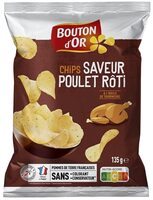 Chips saveur poulet rôti