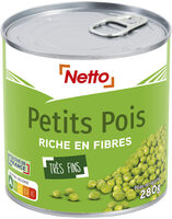 Petits pois très fins - 1/2 280g