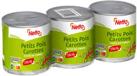 Petits pois extra fins carottes - 3x 130g