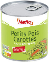 Petits pois extra fins carottes - 265g