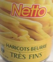 Haricots beurre très fins - 1/2