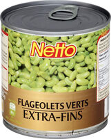 Flageolets verts extra fins - 265g 1/2