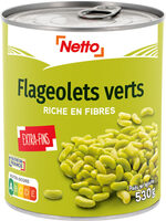 Flageolets verts extra fins 4/4 - 530g