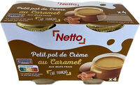 PPC PETIT POT DE CREME CARAMEL 4x100g