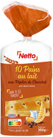 Pains au lait aux pépites de chocolat *10 350g