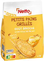 Petits pains grillés goût brioché