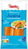 12 Bâtonnets de surimi saveur crabe - MSC - 200g