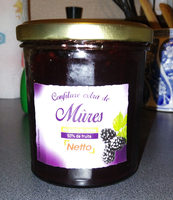 CONFITURE EXTRA de mûres 50% fruits