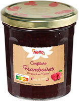 CONFITURE de framboises 50% fruits