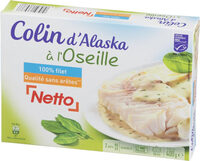 Colin d'Alaska à l'oseille MSC 400g