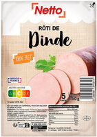 Roti de dinde sup 5t 150g