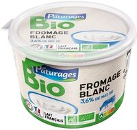 Fromage frais nature 3,6% biologique 500g
