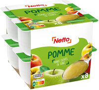 Dessert de fruits pomme 8x100g