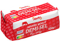 BEURRE 1/2 SEL MOULE 500g origine France