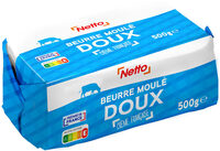 BEURRE DOUX MOULE 500g origine France
