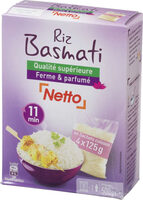 NETTO Riz basmati 4*125 gr