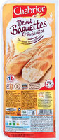 Demi baguettes précuites