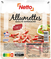 Allumettes fumees sup 2x100g